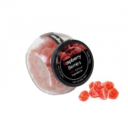 Raspberry Berries Glass Candy