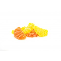 Botella candy Be my Vitamin. Gominolas Gajos Naranja y limon