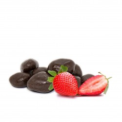 Fresa con Chocolate negro