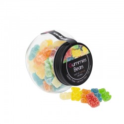 Gummy bears glass Candy Jar