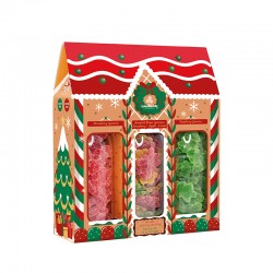 pack gominolas de navidad wonkandy. Gingerbread house