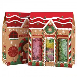 pack gominolas de navidad wonkandy. Gingerbread house