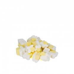 Doypack 250g Nubes de azúcar pop corn. Chuches Marshmallow sabor palomitas Wonkandy. Feliz Navidad golosinas