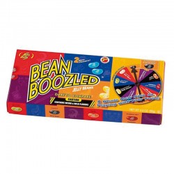 Juego con ruleta y caramelo Bean Boozled. Wonkandy
